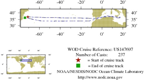 NODC Cruise US-147697 Information