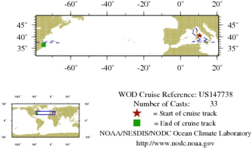 NODC Cruise US-147738 Information