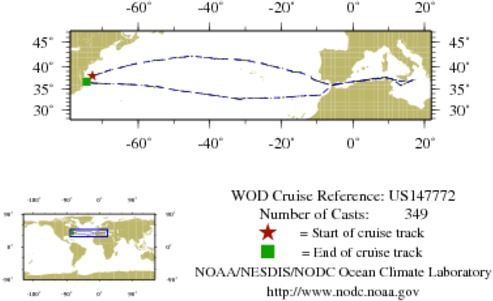 NODC Cruise US-147772 Information