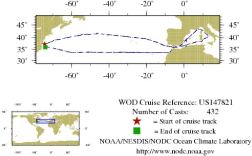 NODC Cruise US-147821 Information