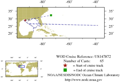 NODC Cruise US-147872 Information