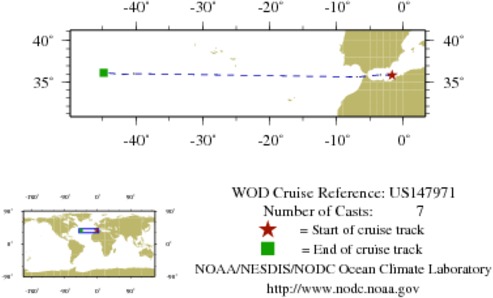 NODC Cruise US-147971 Information