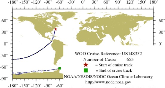 NODC Cruise US-148352 Information