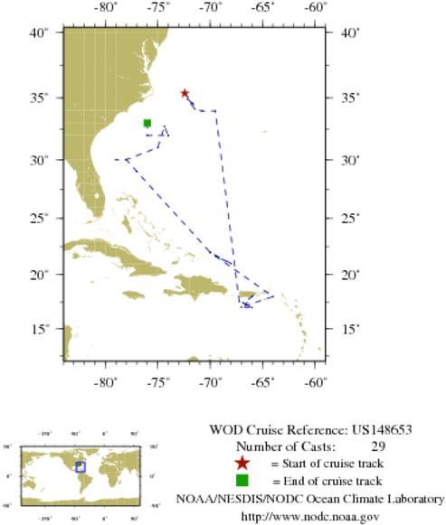 NODC Cruise US-148653 Information