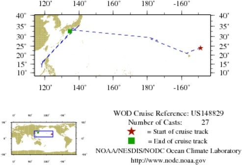NODC Cruise US-148829 Information
