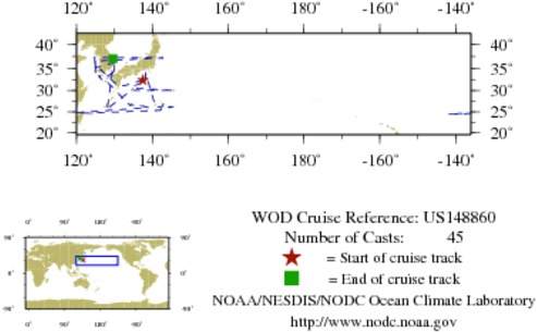 NODC Cruise US-148860 Information