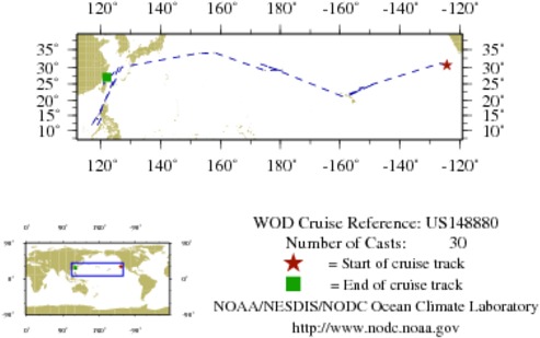 NODC Cruise US-148880 Information