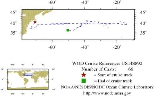 NODC Cruise US-148892 Information