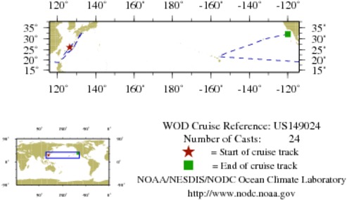 NODC Cruise US-149024 Information