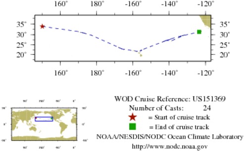 NODC Cruise US-151369 Information