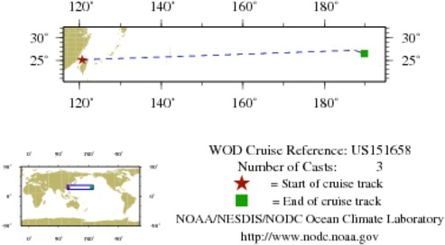 NODC Cruise US-151658 Information
