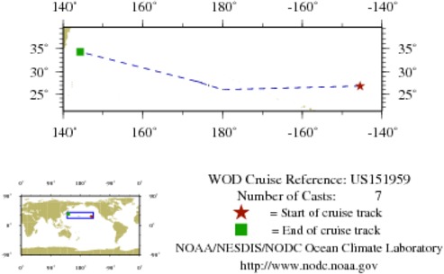 NODC Cruise US-151959 Information