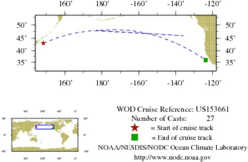 NODC Cruise US-153661 Information