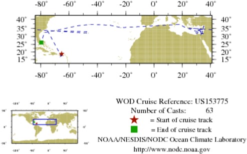 NODC Cruise US-153775 Information