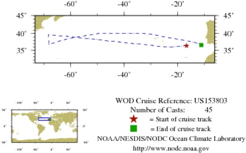 NODC Cruise US-153803 Information