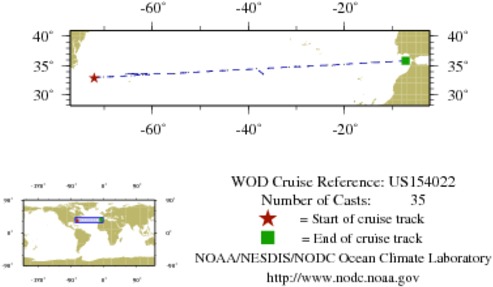 NODC Cruise US-154022 Information