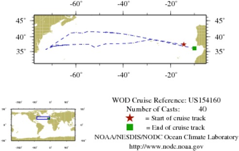 NODC Cruise US-154160 Information