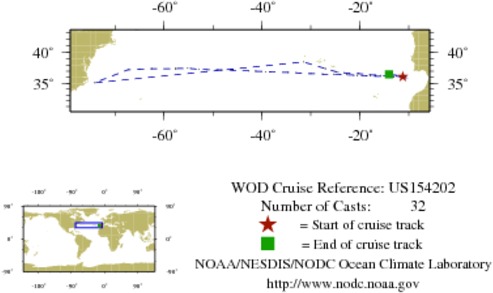 NODC Cruise US-154202 Information