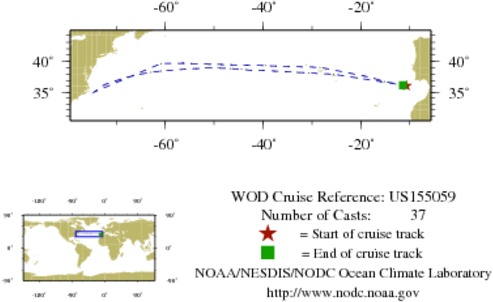 NODC Cruise US-155059 Information