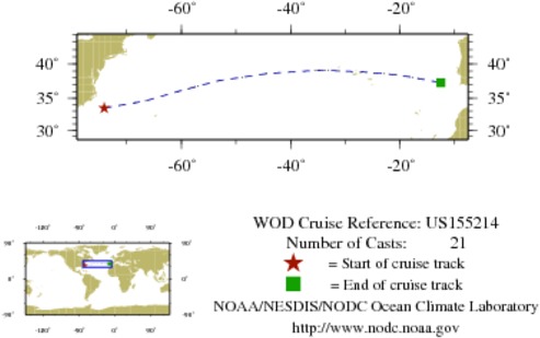 NODC Cruise US-155214 Information