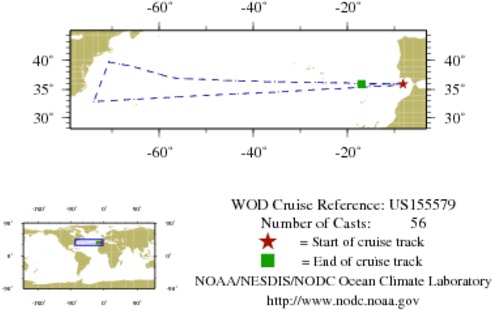 NODC Cruise US-155579 Information