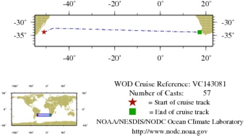 NODC Cruise VC-143081 Information