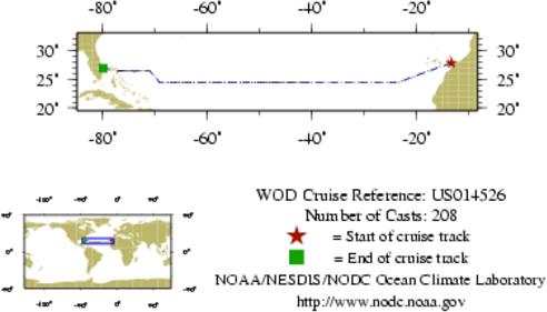 NODC Cruise US-14526 Information
